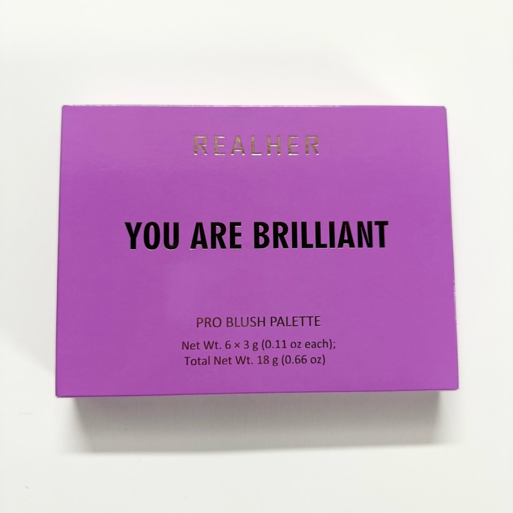REALHER You Are Brilliant Blush Palette